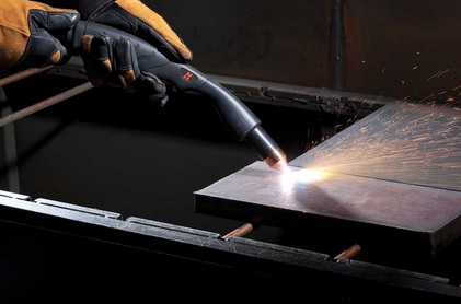 Manual plasma cutting table